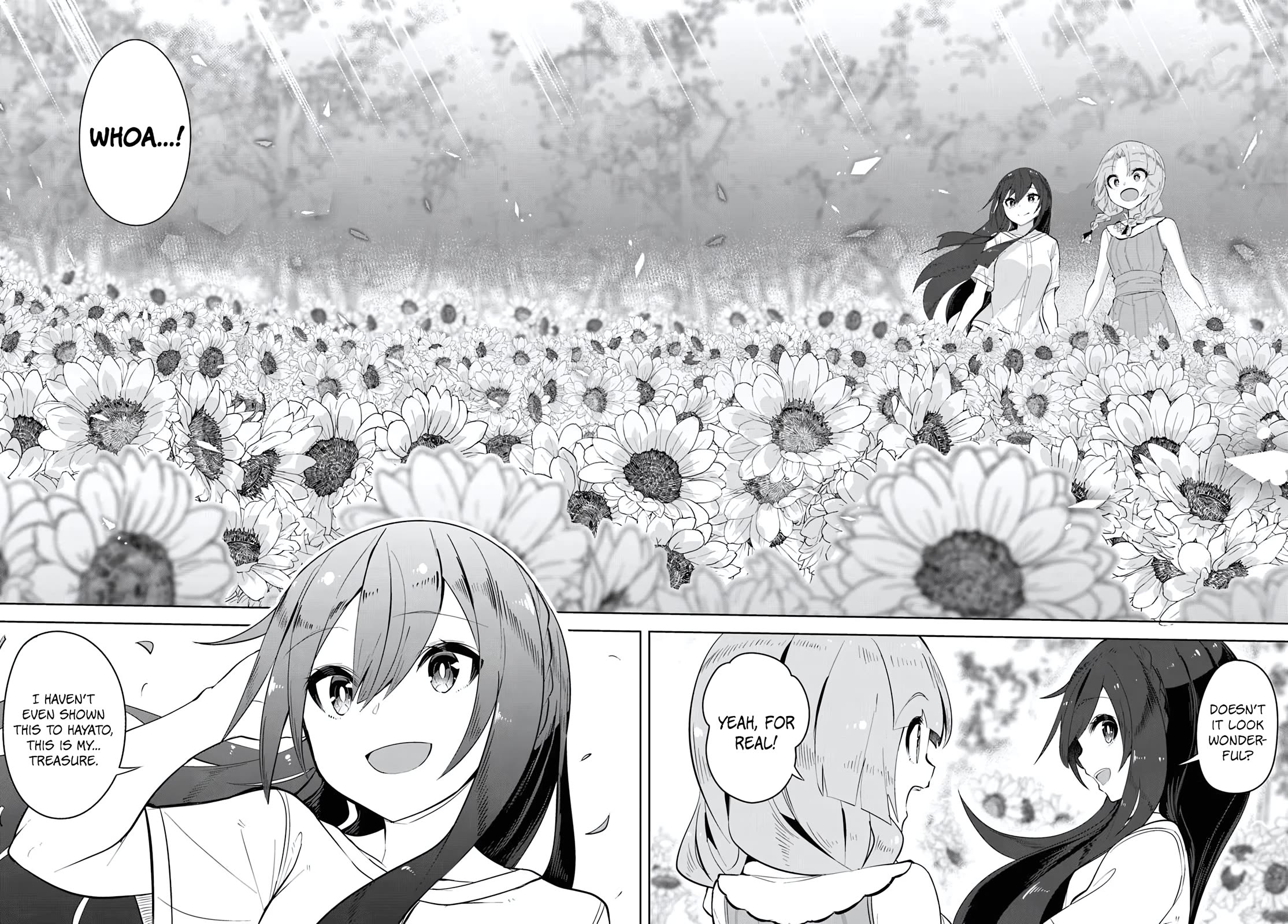 Tenkosaki: The Neat and Pretty Girl at My New School Is a Childhood Friend of Mine Who I Thought Was a Boy Chapter 34 page 4 - Chapter 34: Big Sister... What?