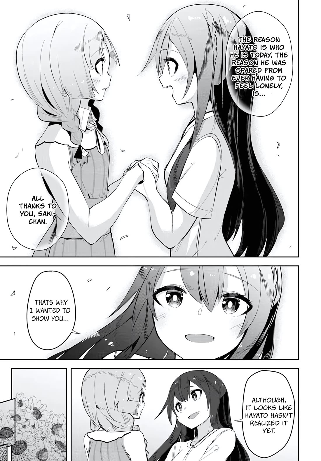 Tenkosaki: The Neat and Pretty Girl at My New School Is a Childhood Friend of Mine Who I Thought Was a Boy Chapter 34 page 6 - Chapter 34: Big Sister... What?