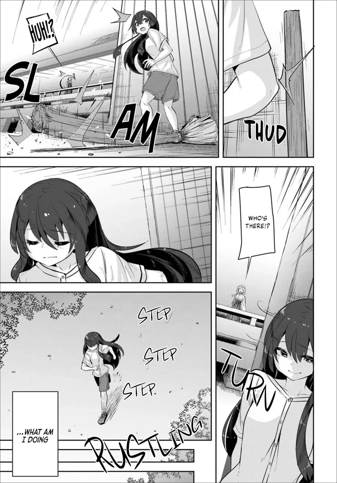 Tenkosaki: The Neat and Pretty Girl at My New School Is a Childhood Friend of Mine Who I Thought Was a Boy Chapter 35 page 13 - Chapter 35: Side-by-Side With That Back