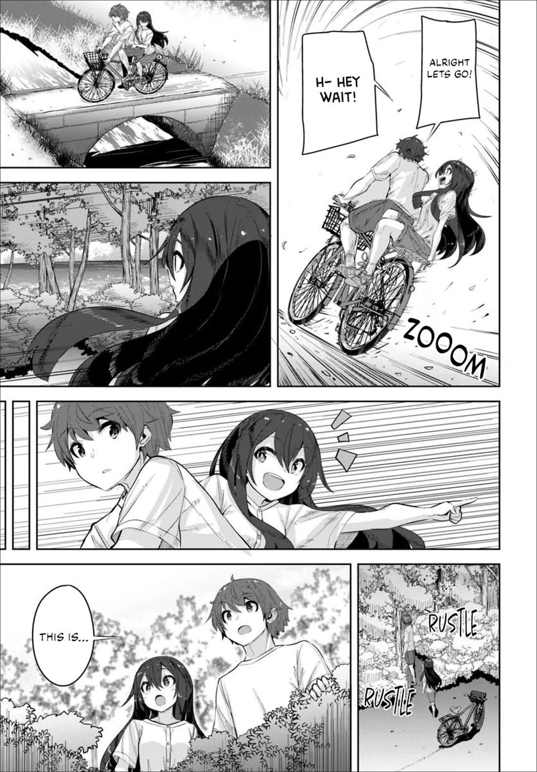 Tenkosaki: The Neat and Pretty Girl at My New School Is a Childhood Friend of Mine Who I Thought Was a Boy Chapter 35 page 24 - Chapter 35: Side-by-Side With That Back