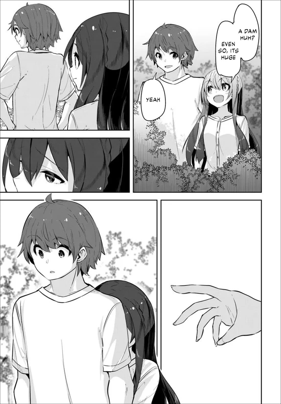 Tenkosaki: The Neat and Pretty Girl at My New School Is a Childhood Friend of Mine Who I Thought Was a Boy Chapter 35 page 26 - Chapter 35: Side-by-Side With That Back