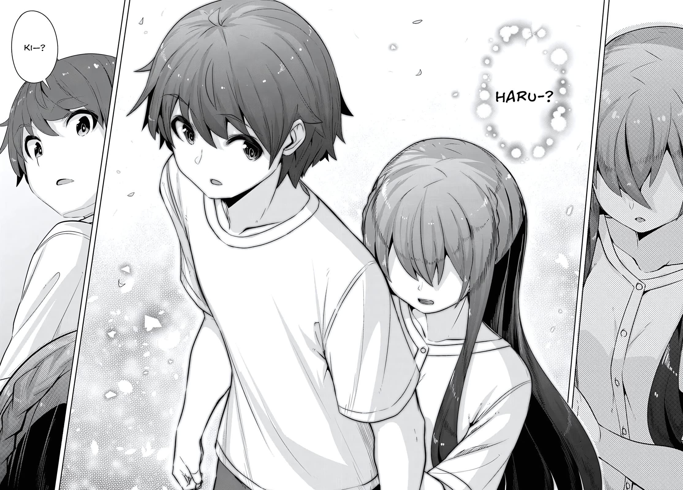 Tenkosaki: The Neat and Pretty Girl at My New School Is a Childhood Friend of Mine Who I Thought Was a Boy Chapter 35 page 27 - Chapter 35: Side-by-Side With That Back