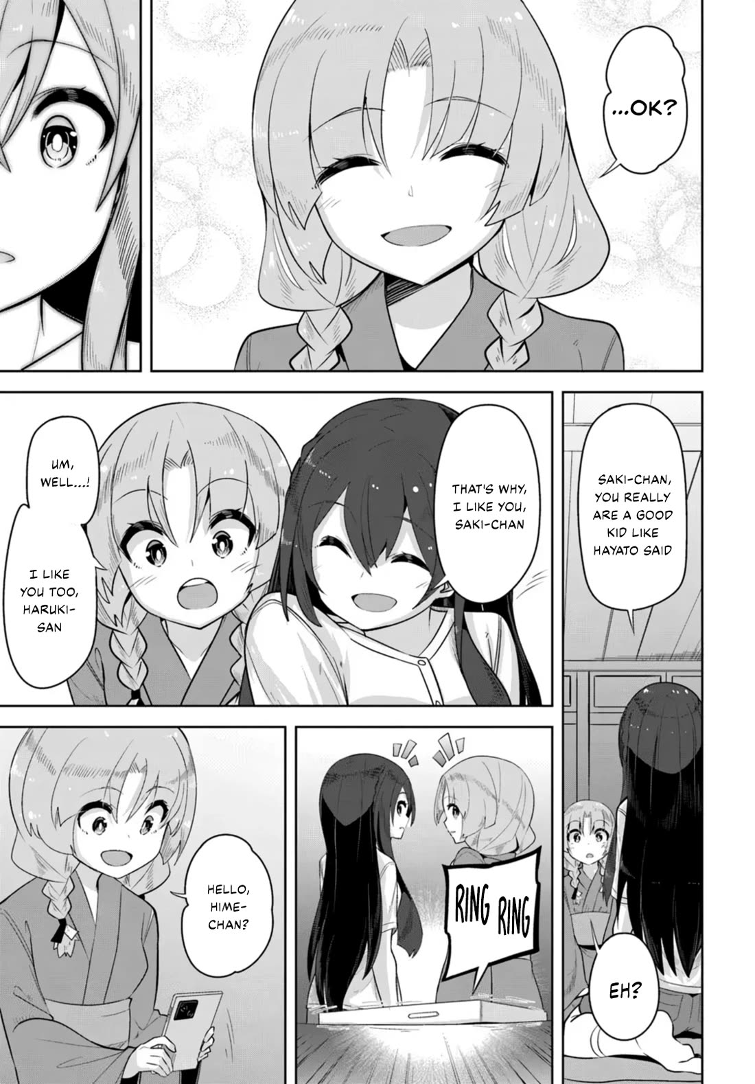 Tenkosaki: The Neat and Pretty Girl at My New School Is a Childhood Friend of Mine Who I Thought Was a Boy Chapter 36 page 17 - Chapter 36: Birds That Share Wings, Branches That Intertwine