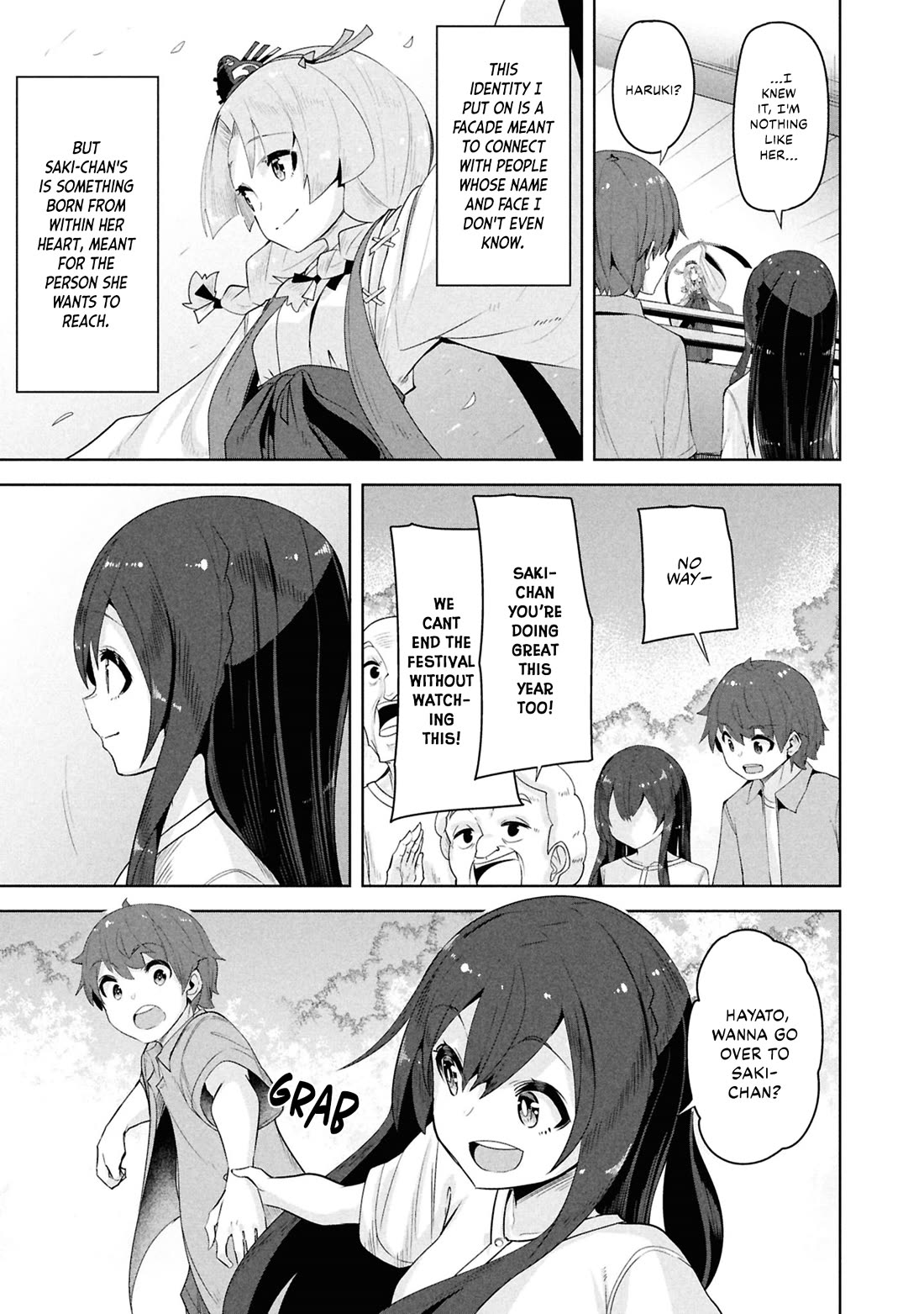 Tenkosaki: The Neat and Pretty Girl at My New School Is a Childhood Friend of Mine Who I Thought Was a Boy Chapter 37 page 16 - Chapter 37: Together Forever! [END]