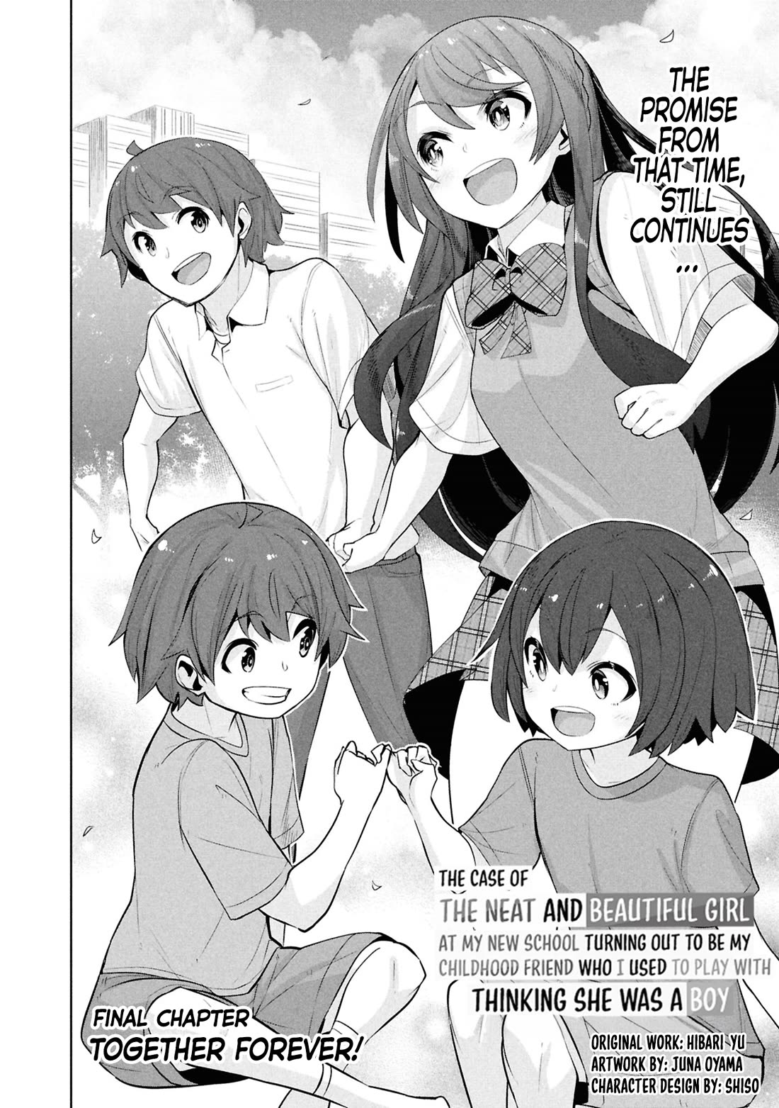 Tenkosaki: The Neat and Pretty Girl at My New School Is a Childhood Friend of Mine Who I Thought Was a Boy Chapter 37 page 2 - Chapter 37: Together Forever! [END]