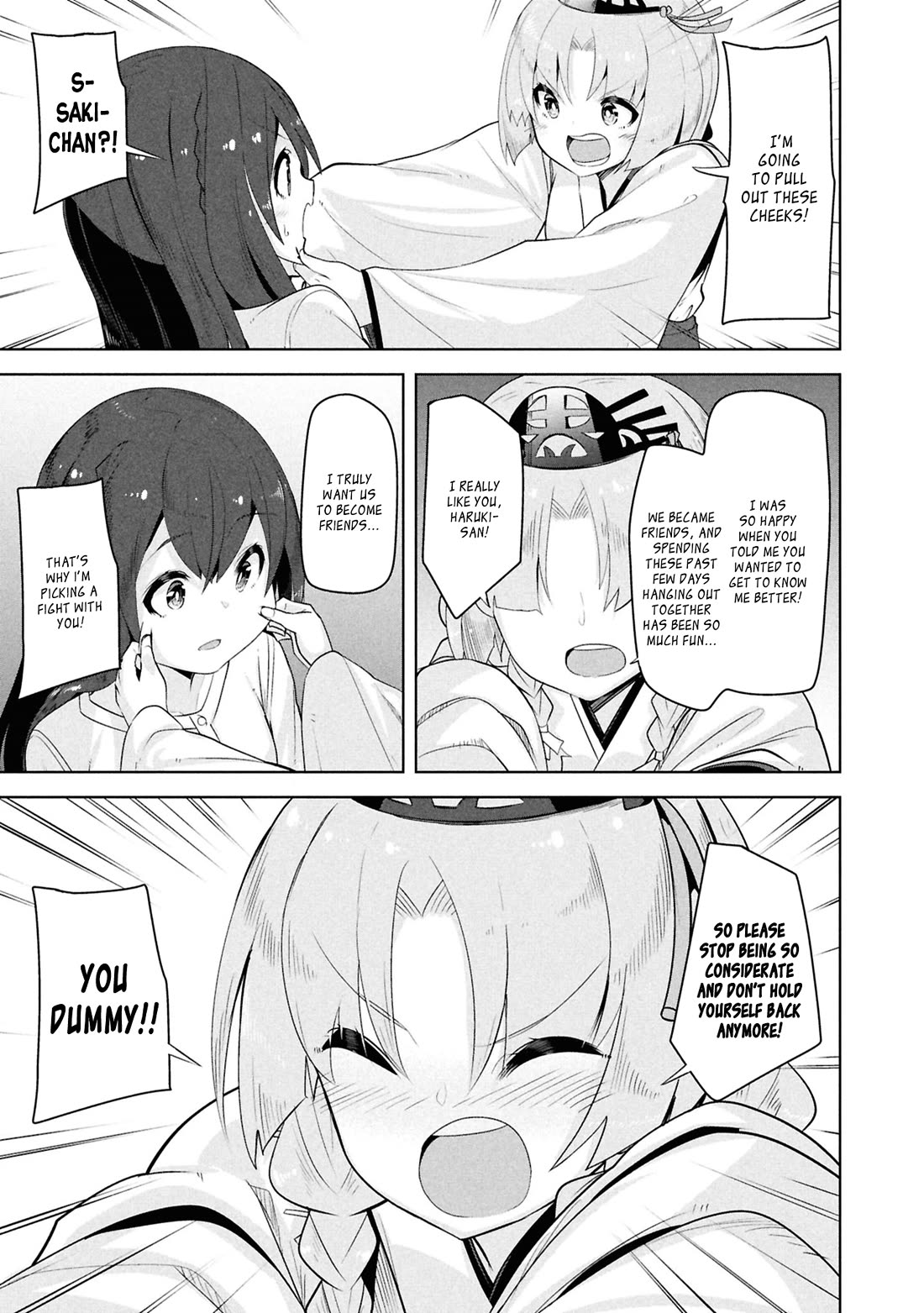 Tenkosaki: The Neat and Pretty Girl at My New School Is a Childhood Friend of Mine Who I Thought Was a Boy Chapter 37 page 22 - Chapter 37: Together Forever! [END]