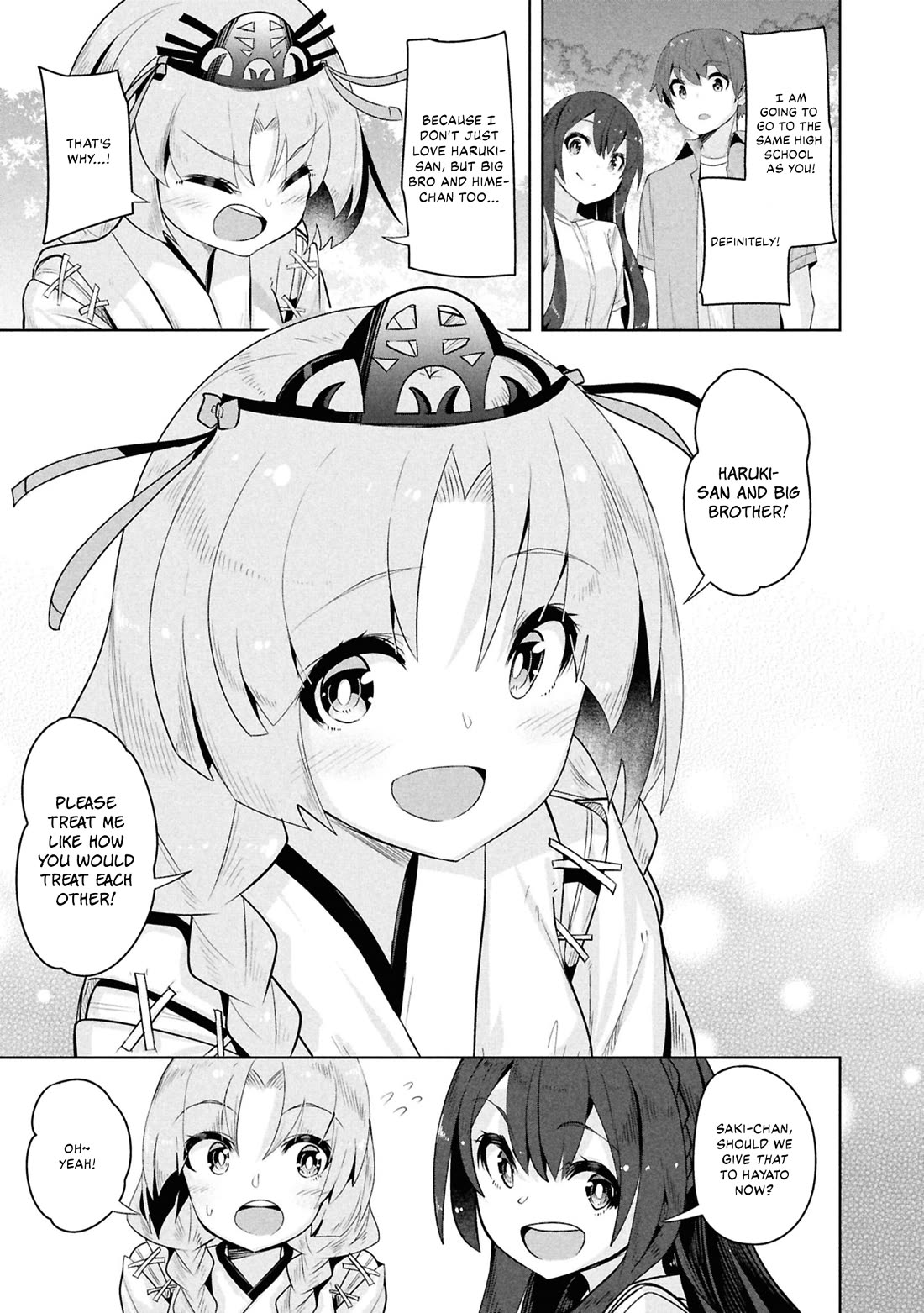 Tenkosaki: The Neat and Pretty Girl at My New School Is a Childhood Friend of Mine Who I Thought Was a Boy Chapter 37 page 24 - Chapter 37: Together Forever! [END]