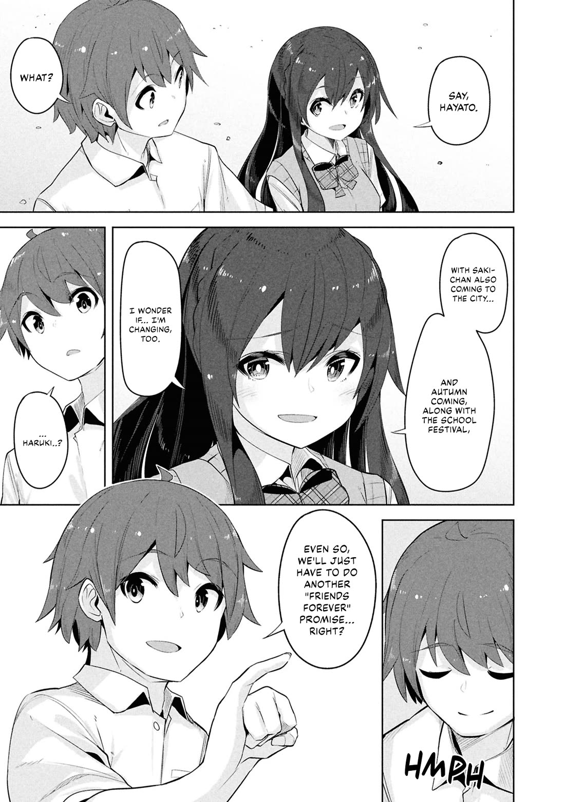 Tenkosaki: The Neat and Pretty Girl at My New School Is a Childhood Friend of Mine Who I Thought Was a Boy Chapter 37 page 33 - Chapter 37: Together Forever! [END]