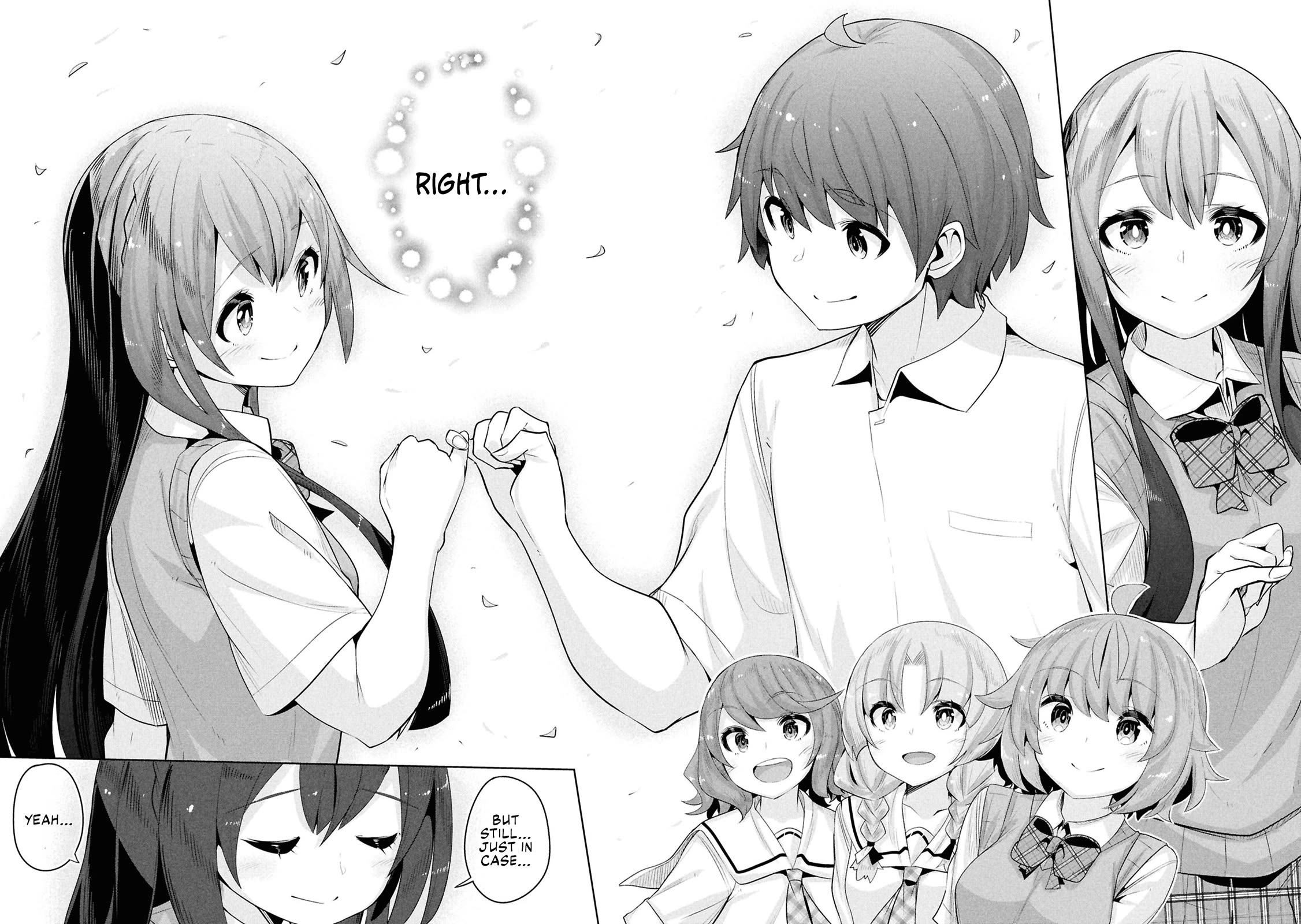 Tenkosaki: The Neat and Pretty Girl at My New School Is a Childhood Friend of Mine Who I Thought Was a Boy Chapter 37 page 34 - Chapter 37: Together Forever! [END]