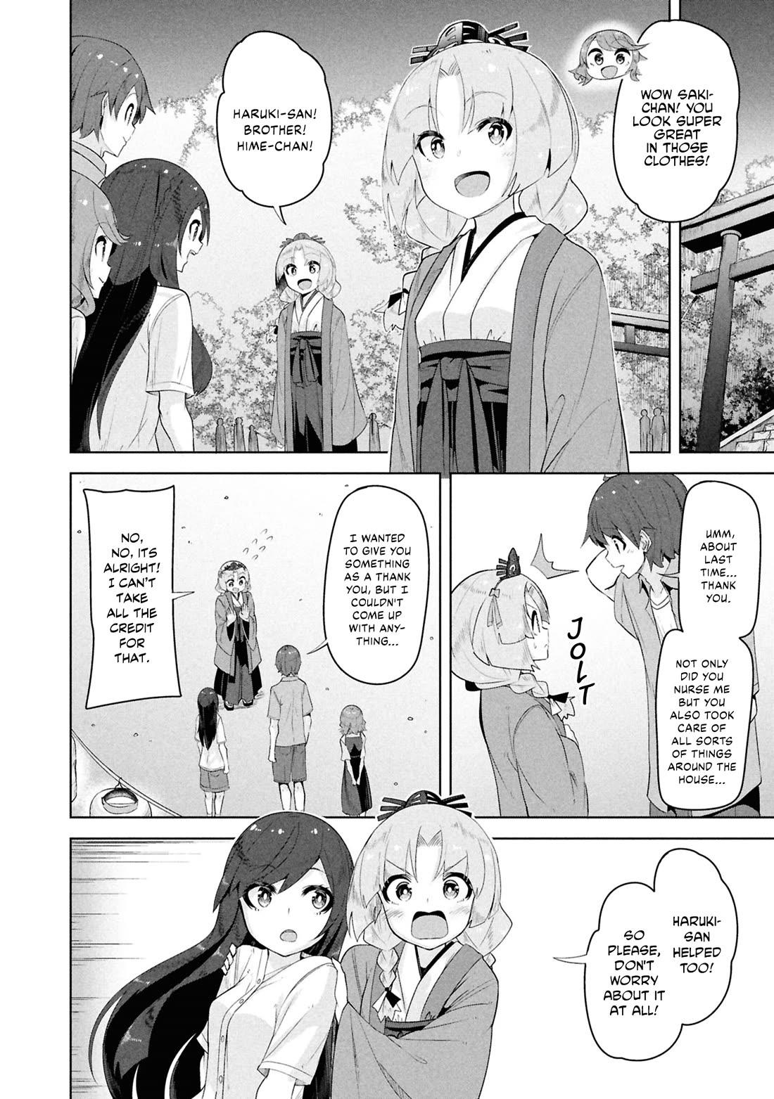 Tenkosaki: The Neat and Pretty Girl at My New School Is a Childhood Friend of Mine Who I Thought Was a Boy Chapter 37 page 6 - Chapter 37: Together Forever! [END]