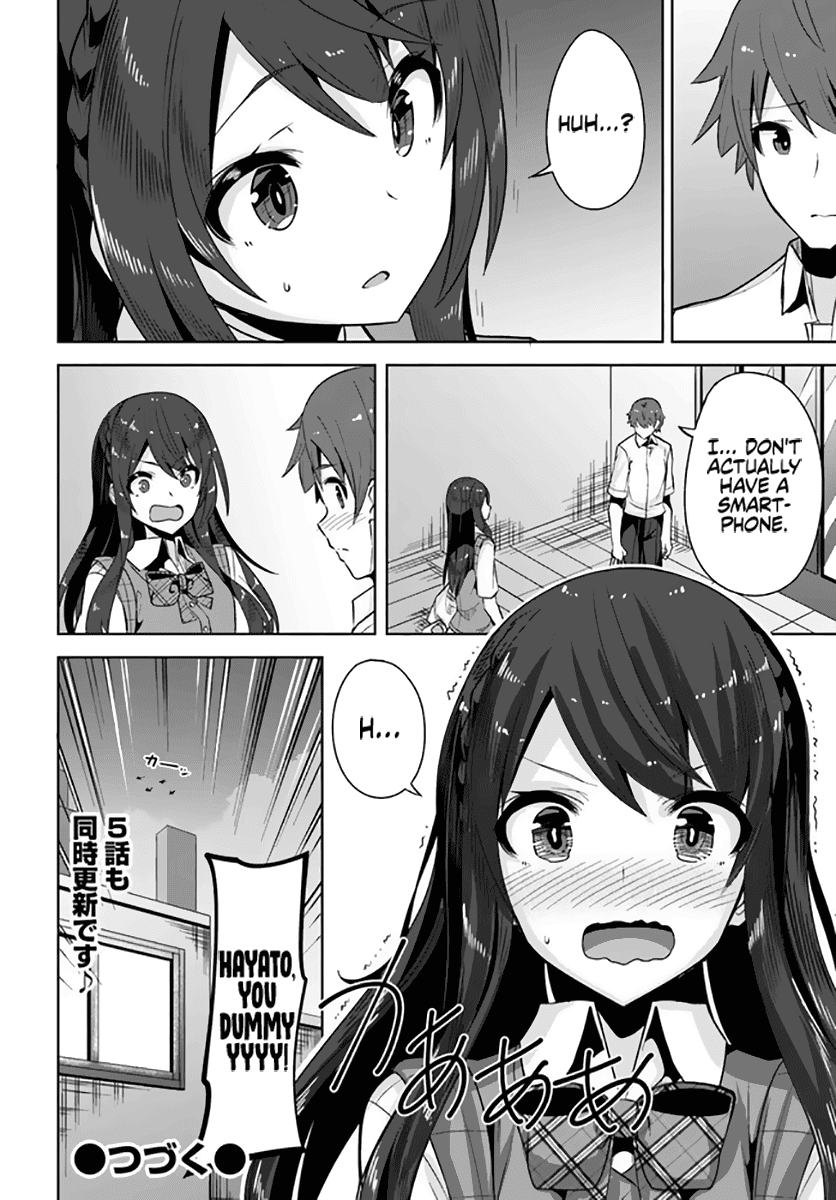 Tenkosaki: The Neat and Pretty Girl at My New School Is a Childhood Friend of Mine Who I Thought Was a Boy Chapter 4 page 13 - Chapter 4: Hayato, You Dummy!