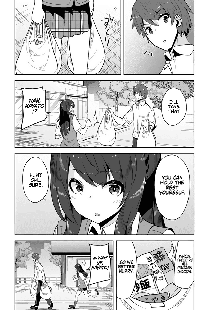 Tenkosaki: The Neat and Pretty Girl at My New School Is a Childhood Friend of Mine Who I Thought Was a Boy Chapter 4 page 9 - Chapter 4: Hayato, You Dummy!
