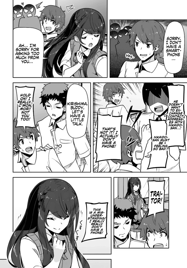 Tenkosaki: The Neat and Pretty Girl at My New School Is a Childhood Friend of Mine Who I Thought Was a Boy Chapter 5 page 17 - Chapter 5: Just Like I Said, Right?