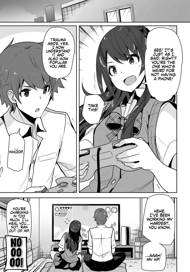 Tenkosaki: The Neat and Pretty Girl at My New School Is a Childhood Friend of Mine Who I Thought Was a Boy Chapter 5 page 18 - Chapter 5: Just Like I Said, Right?
