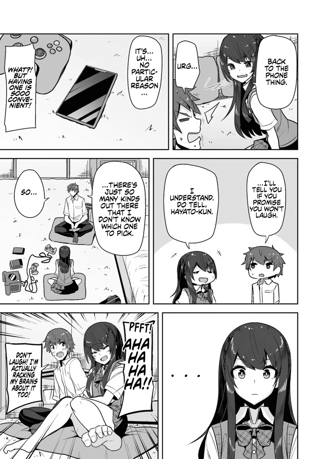 Tenkosaki: The Neat and Pretty Girl at My New School Is a Childhood Friend of Mine Who I Thought Was a Boy Chapter 5 page 20 - Chapter 5: Just Like I Said, Right?