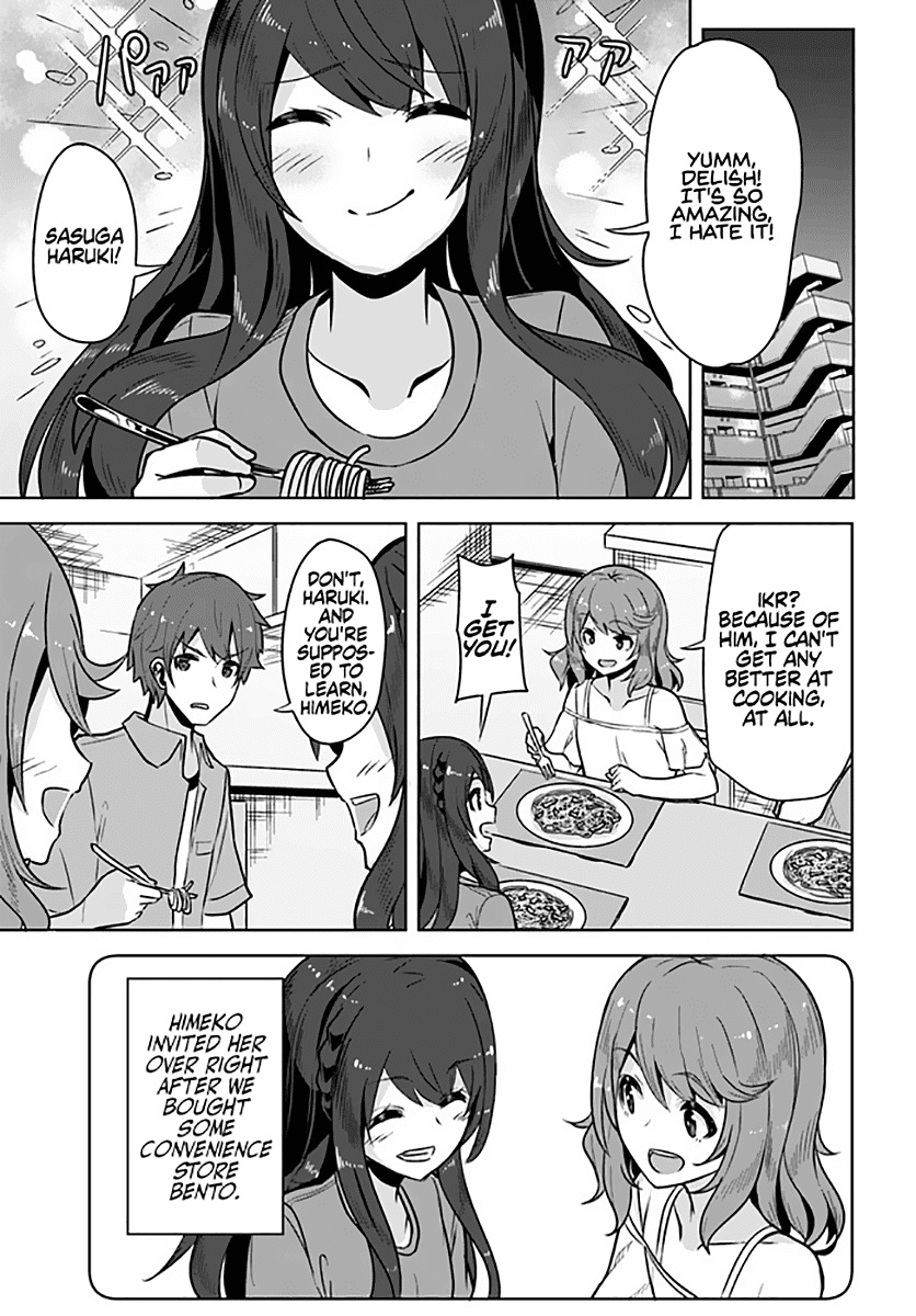 Tenkosaki: The Neat and Pretty Girl at My New School Is a Childhood Friend of Mine Who I Thought Was a Boy Chapter 6 page 10 - Chapter 6: Got Cheeky