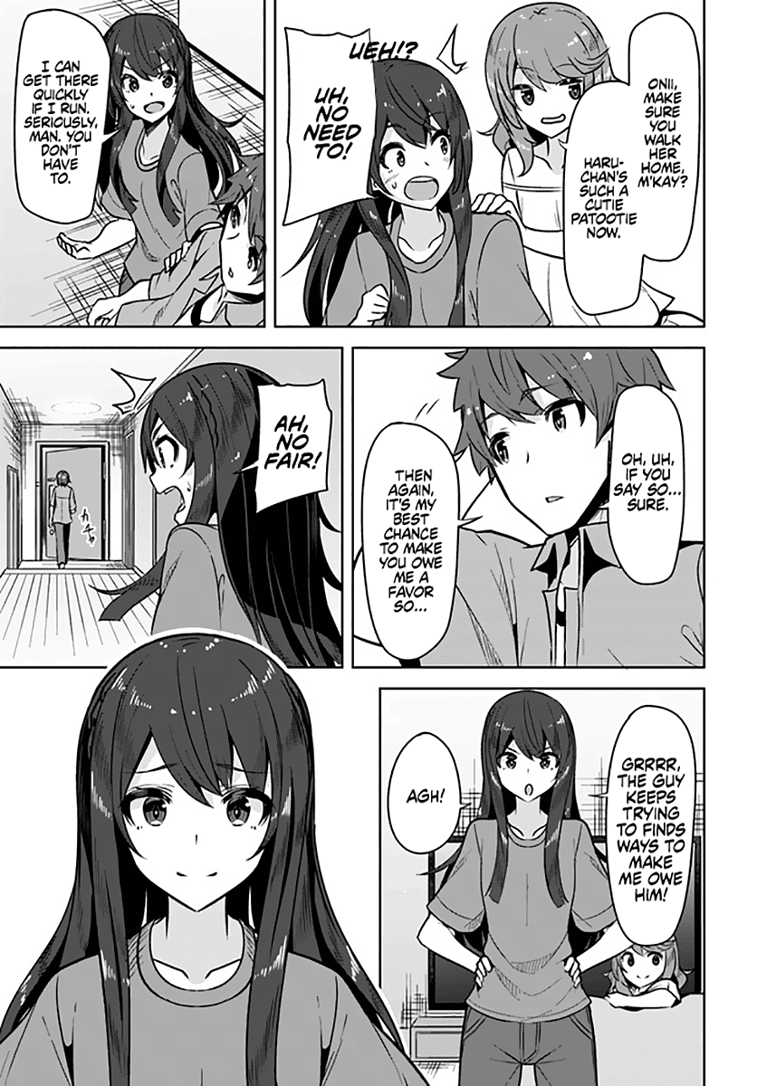 Tenkosaki: The Neat and Pretty Girl at My New School Is a Childhood Friend of Mine Who I Thought Was a Boy Chapter 6 page 16 - Chapter 6: Got Cheeky