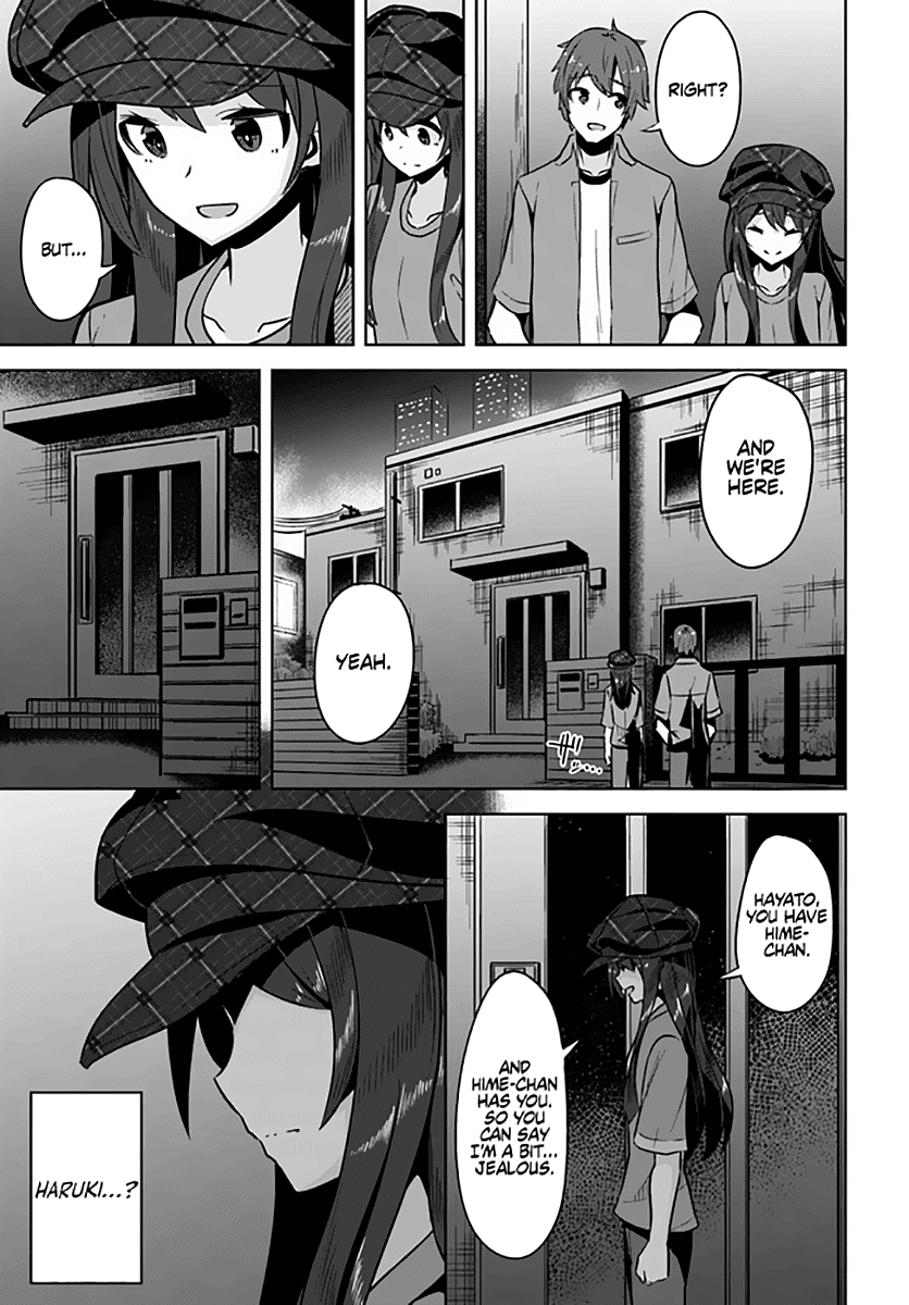 Tenkosaki: The Neat and Pretty Girl at My New School Is a Childhood Friend of Mine Who I Thought Was a Boy Chapter 6 page 18 - Chapter 6: Got Cheeky