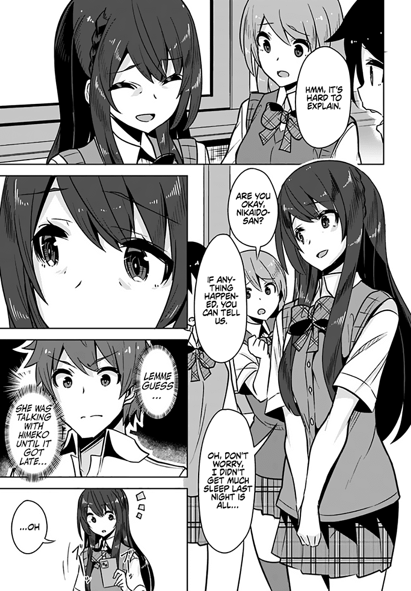 Tenkosaki: The Neat and Pretty Girl at My New School Is a Childhood Friend of Mine Who I Thought Was a Boy Chapter 6 page 22 - Chapter 6: Got Cheeky