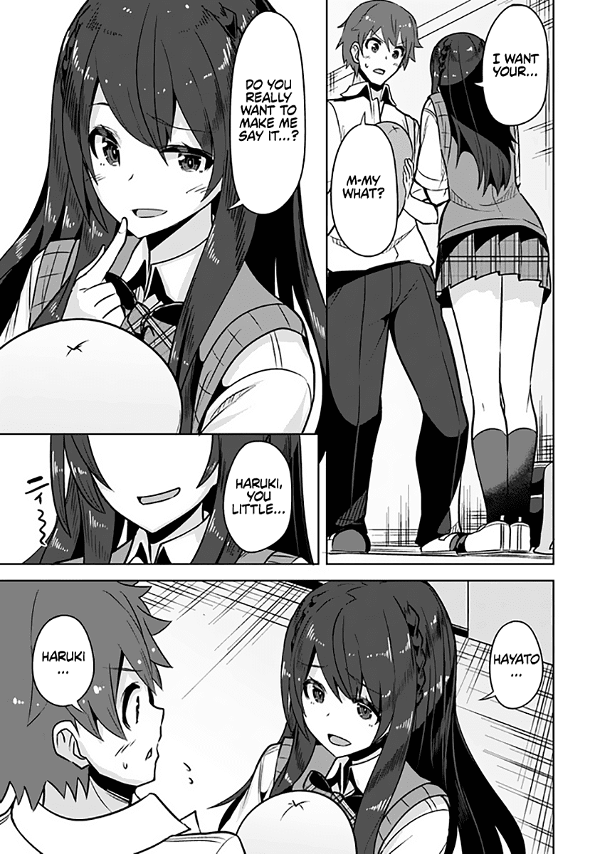 Tenkosaki: The Neat and Pretty Girl at My New School Is a Childhood Friend of Mine Who I Thought Was a Boy Chapter 6 page 28 - Chapter 6: Got Cheeky