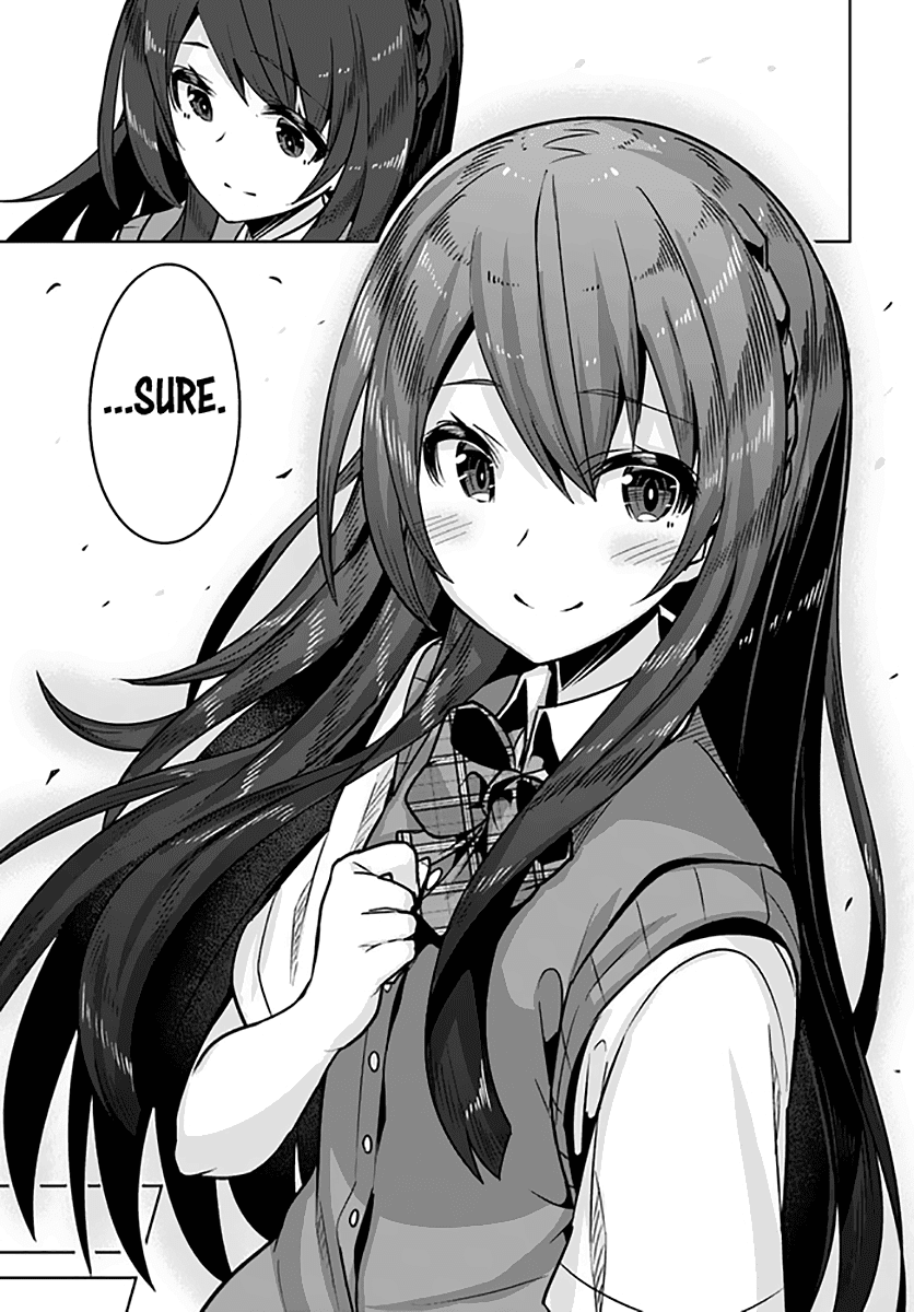 Tenkosaki: The Neat and Pretty Girl at My New School Is a Childhood Friend of Mine Who I Thought Was a Boy Chapter 6 page 34 - Chapter 6: Got Cheeky