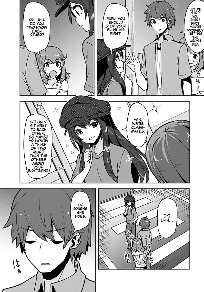 Tenkosaki: The Neat and Pretty Girl at My New School Is a Childhood Friend of Mine Who I Thought Was a Boy Chapter 6 page 8 - Chapter 6: Got Cheeky