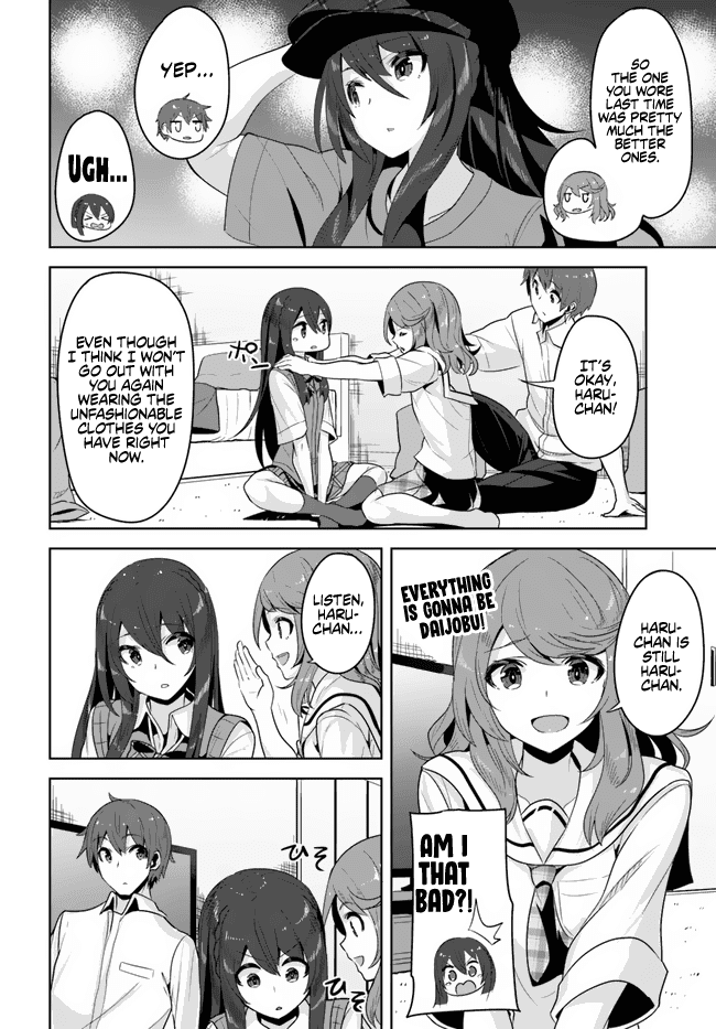 Tenkosaki: The Neat and Pretty Girl at My New School Is a Childhood Friend of Mine Who I Thought Was a Boy Chapter 7 page 12 - Chapter 7