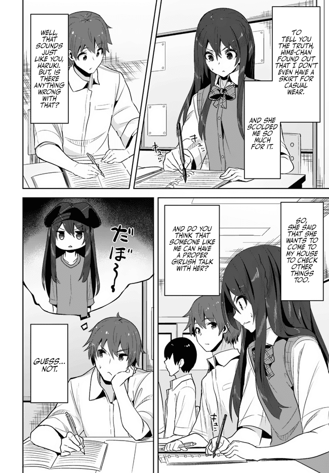 Tenkosaki: The Neat and Pretty Girl at My New School Is a Childhood Friend of Mine Who I Thought Was a Boy Chapter 7 page 4 - Chapter 7