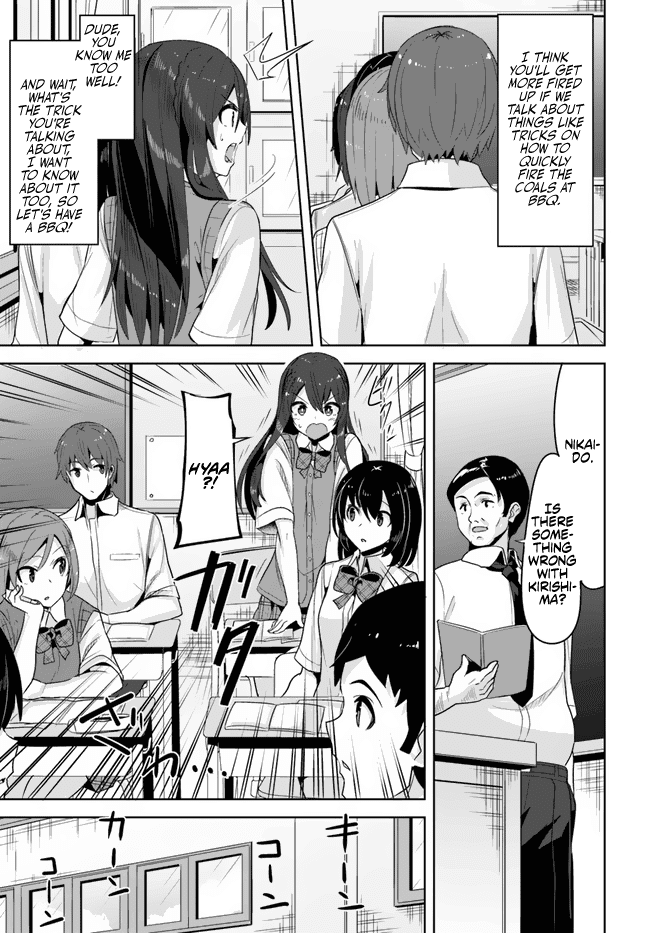 Tenkosaki: The Neat and Pretty Girl at My New School Is a Childhood Friend of Mine Who I Thought Was a Boy Chapter 7 page 5 - Chapter 7