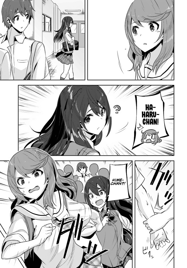 Tenkosaki: The Neat and Pretty Girl at My New School Is a Childhood Friend of Mine Who I Thought Was a Boy Chapter 7 page 7 - Chapter 7