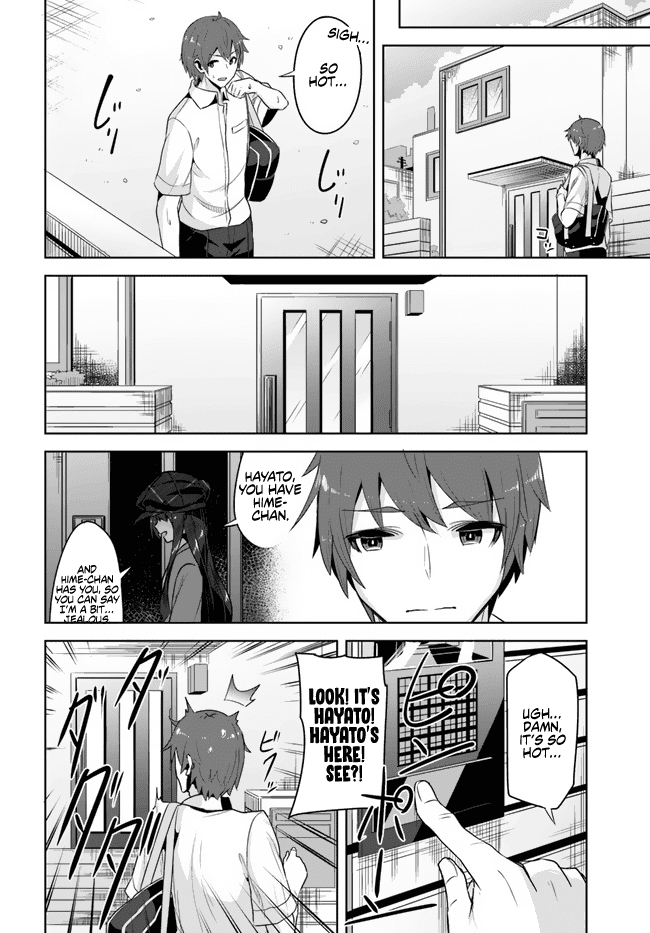 Tenkosaki: The Neat and Pretty Girl at My New School Is a Childhood Friend of Mine Who I Thought Was a Boy Chapter 7 page 8 - Chapter 7