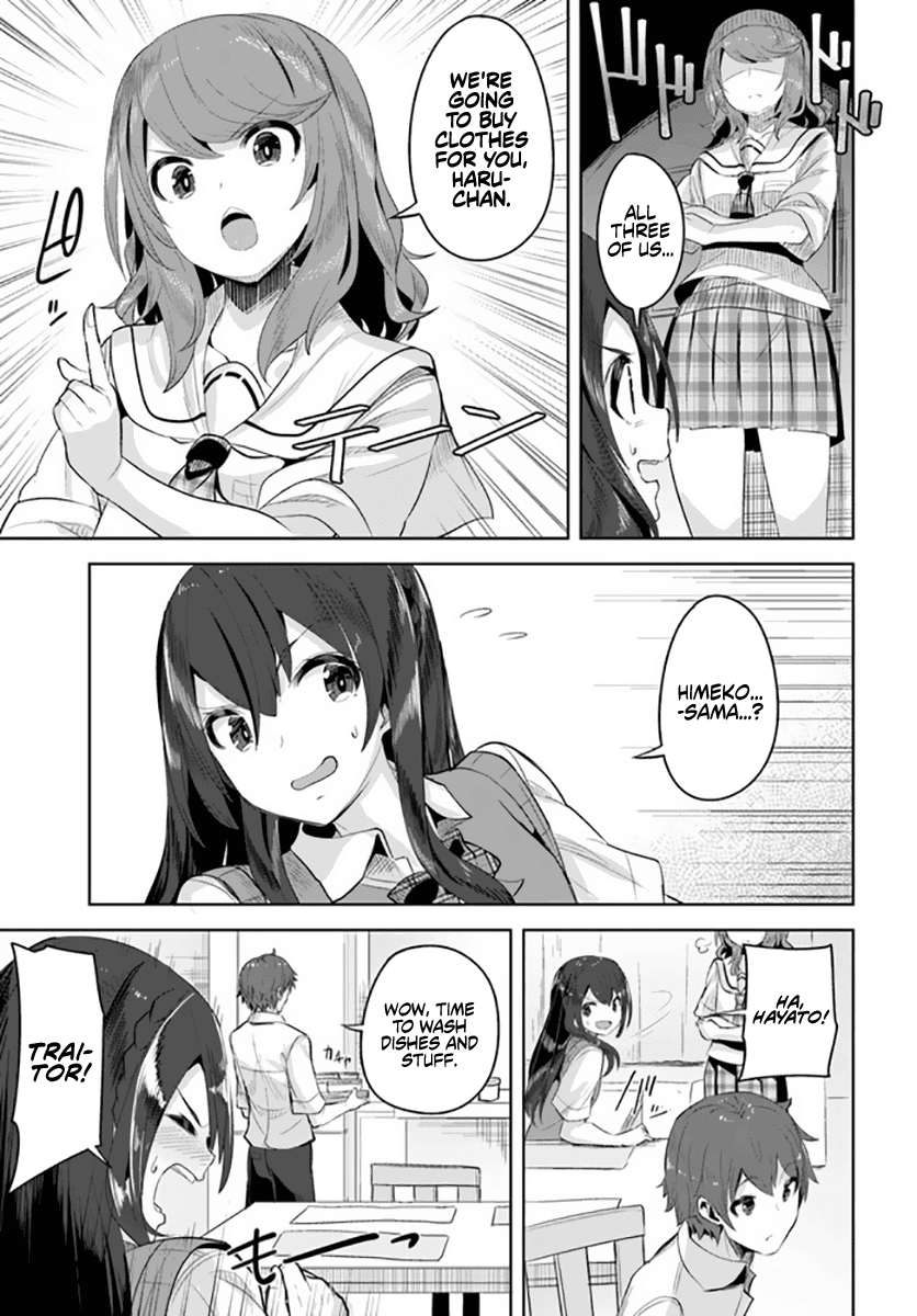 Tenkosaki: The Neat and Pretty Girl at My New School Is a Childhood Friend of Mine Who I Thought Was a Boy Chapter 8 page 13 - Chapter 8: Bouquet of Veggies