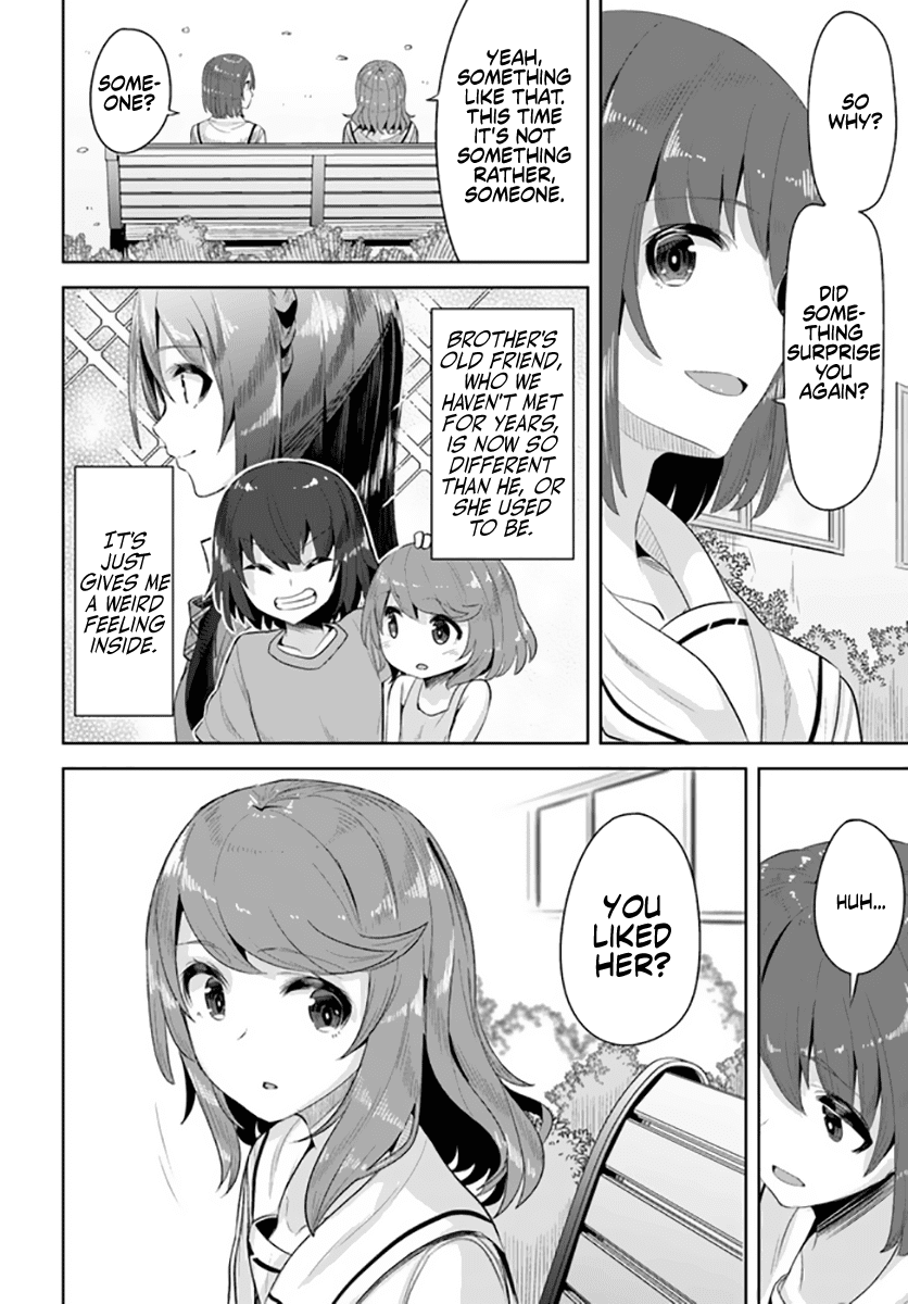 Tenkosaki: The Neat and Pretty Girl at My New School Is a Childhood Friend of Mine Who I Thought Was a Boy Chapter 8 page 4 - Chapter 8: Bouquet of Veggies