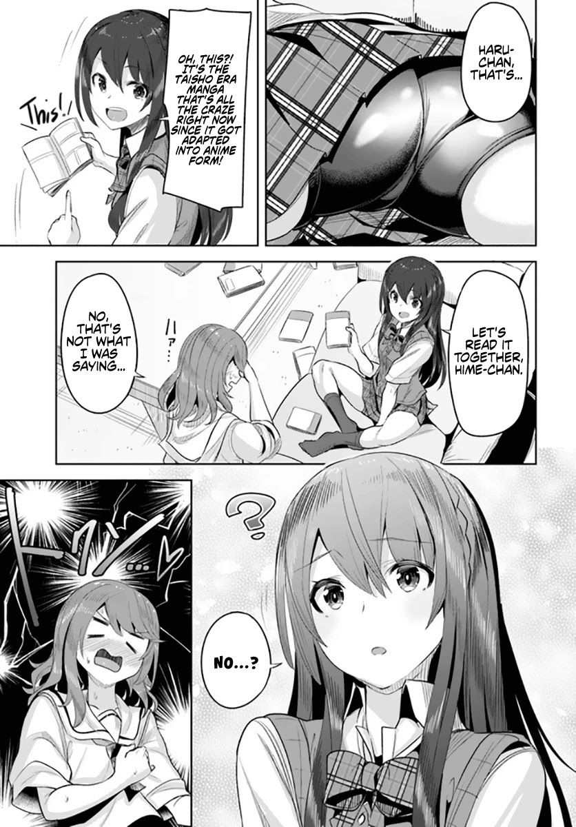 Tenkosaki: The Neat and Pretty Girl at My New School Is a Childhood Friend of Mine Who I Thought Was a Boy Chapter 8 page 9 - Chapter 8: Bouquet of Veggies