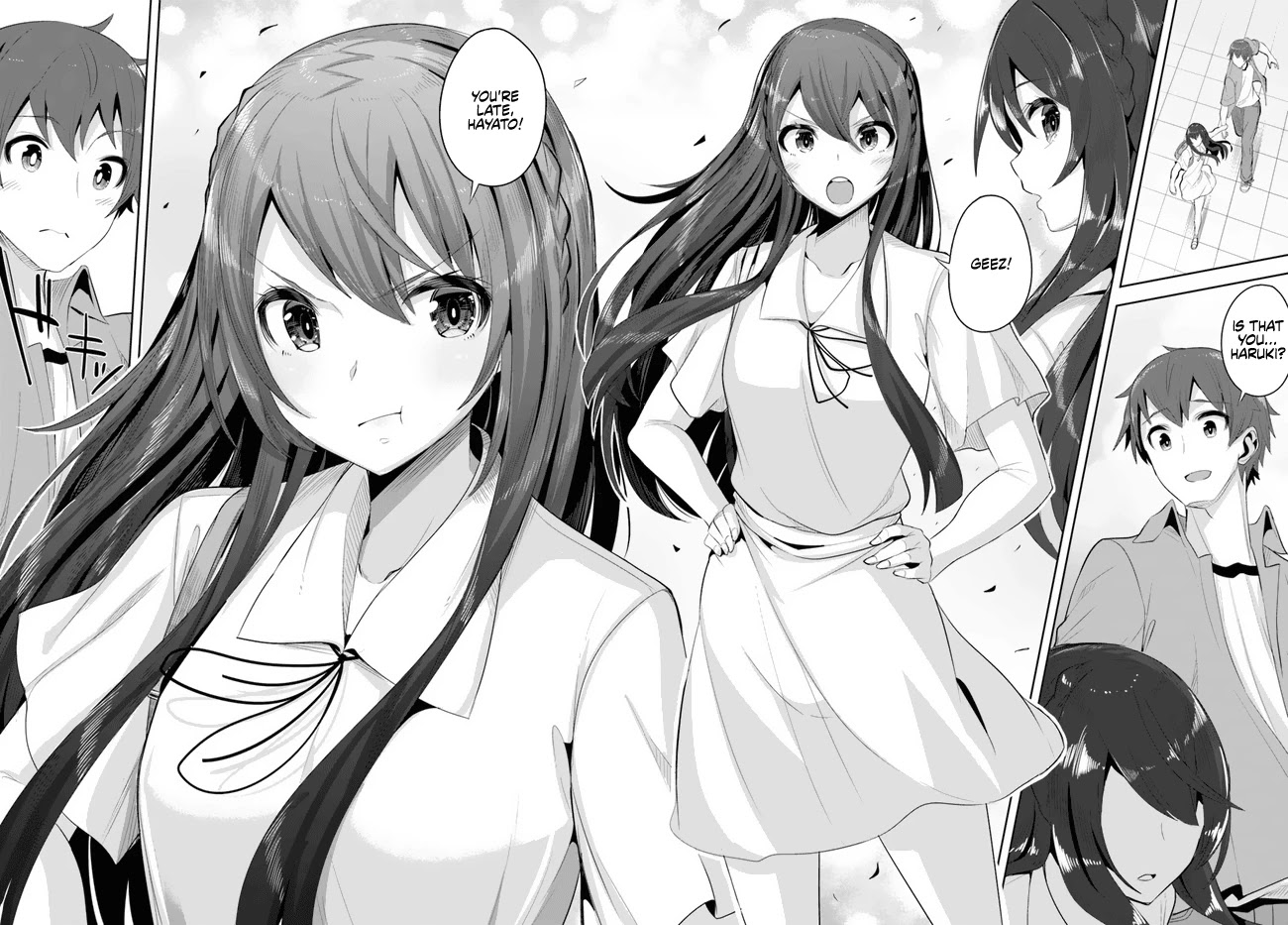 Tenkosaki: The Neat and Pretty Girl at My New School Is a Childhood Friend of Mine Who I Thought Was a Boy Chapter 9 page 16 - Chapter 9