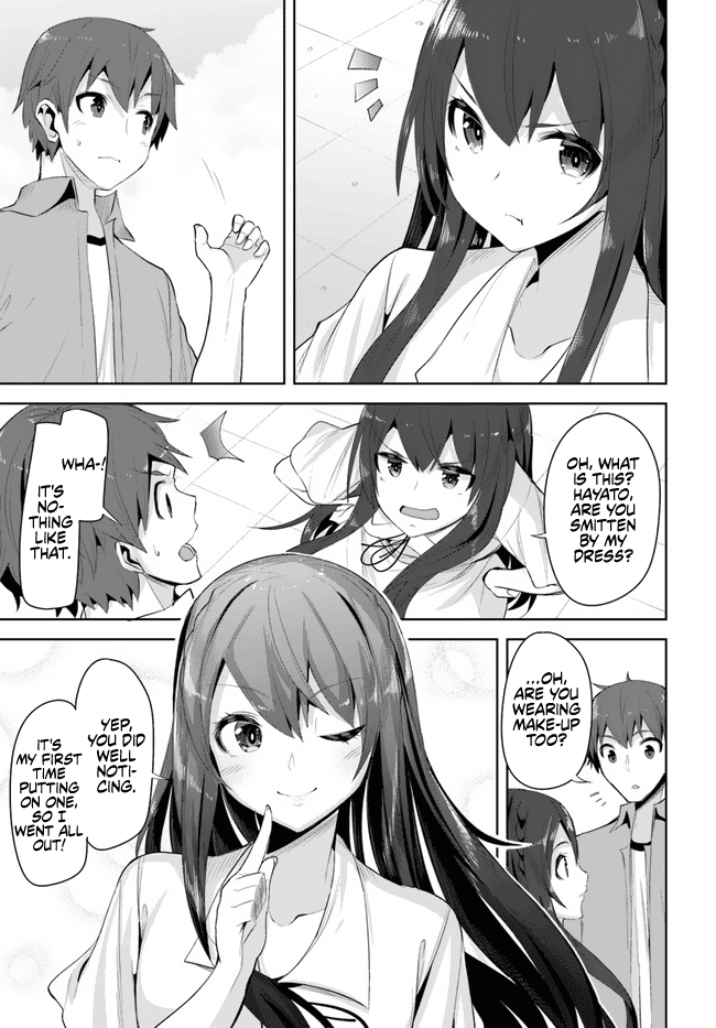 Tenkosaki: The Neat and Pretty Girl at My New School Is a Childhood Friend of Mine Who I Thought Was a Boy Chapter 9 page 18 - Chapter 9