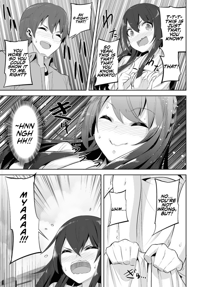 Tenkosaki: The Neat and Pretty Girl at My New School Is a Childhood Friend of Mine Who I Thought Was a Boy Chapter 9 page 20 - Chapter 9