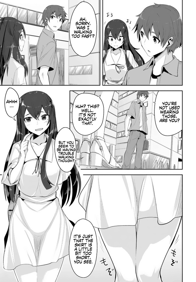 Tenkosaki: The Neat and Pretty Girl at My New School Is a Childhood Friend of Mine Who I Thought Was a Boy Chapter 9 page 24 - Chapter 9