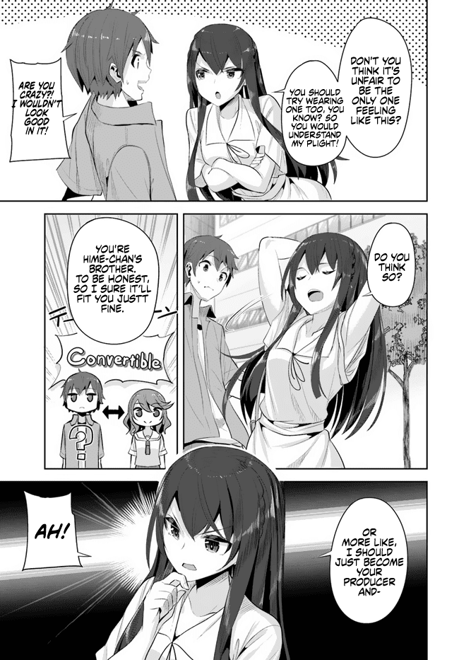 Tenkosaki: The Neat and Pretty Girl at My New School Is a Childhood Friend of Mine Who I Thought Was a Boy Chapter 9 page 26 - Chapter 9