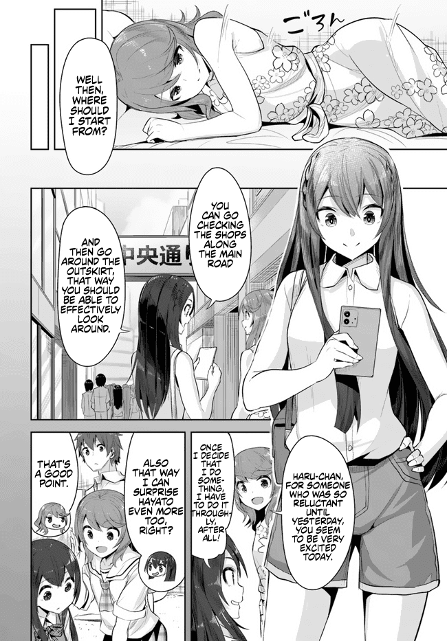 Tenkosaki: The Neat and Pretty Girl at My New School Is a Childhood Friend of Mine Who I Thought Was a Boy Chapter 9 page 4 - Chapter 9