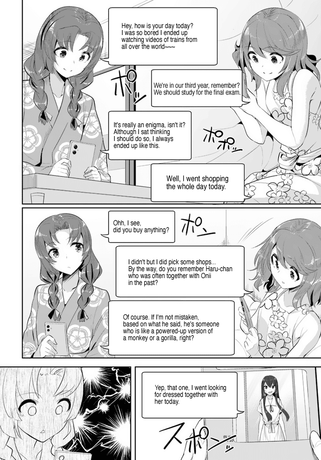 Tenkosaki: The Neat and Pretty Girl at My New School Is a Childhood Friend of Mine Who I Thought Was a Boy Chapter 9 page 6 - Chapter 9