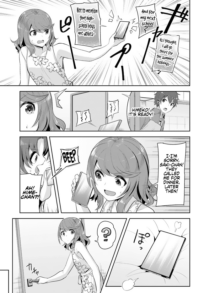 Tenkosaki: The Neat and Pretty Girl at My New School Is a Childhood Friend of Mine Who I Thought Was a Boy Chapter 9 page 9 - Chapter 9