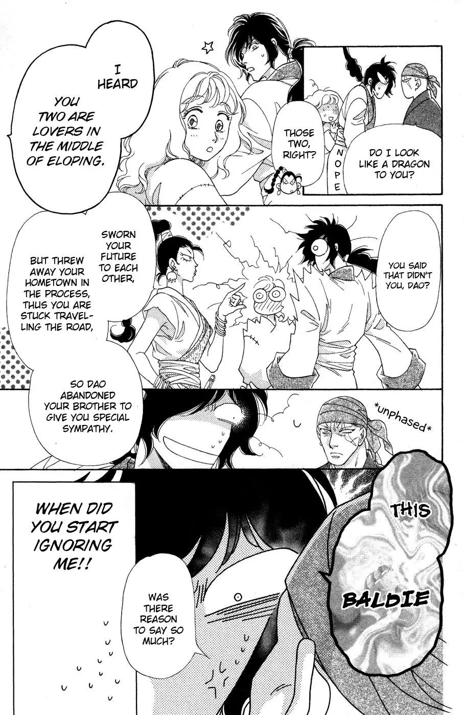 Tenkuu Seiryuu Chapter 11 page 22 - Chapter 11: Thieves' Paradise