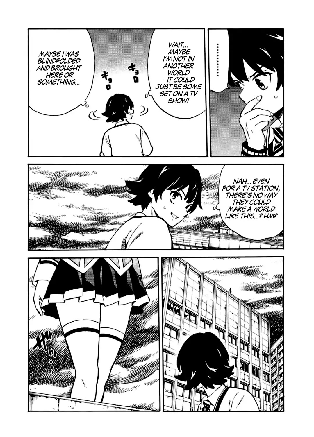 Tenkuu Shinpan Arrive Chapter 1 page 15 - Chapter 1: An existence that can tell me about this world