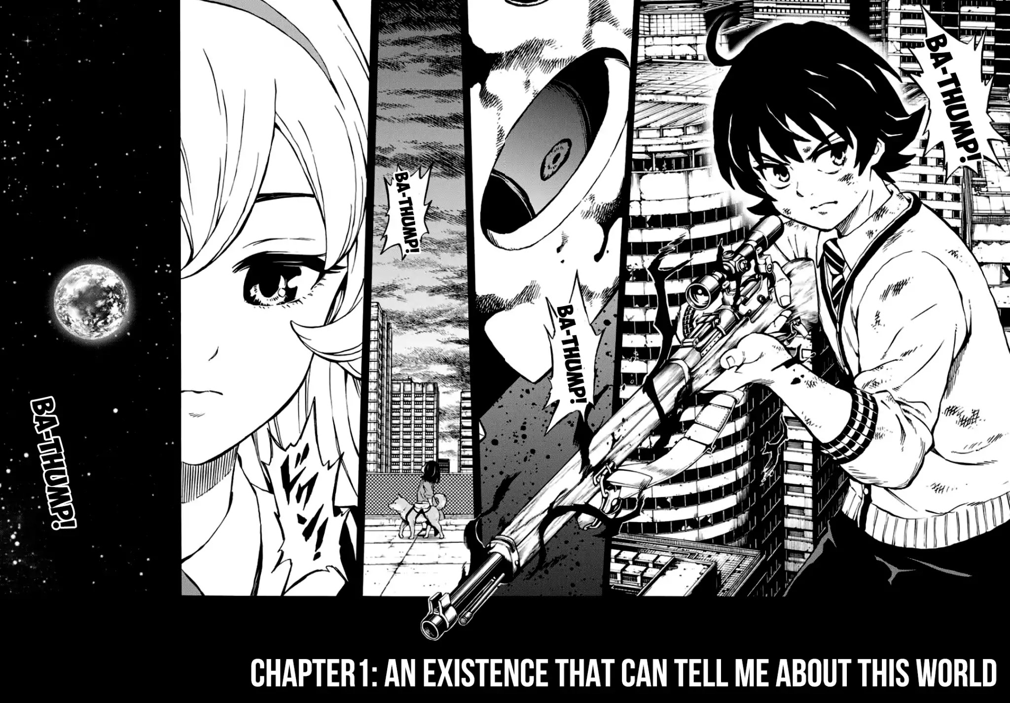 Tenkuu Shinpan Arrive Chapter 1 page 2 - Chapter 1: An existence that can tell me about this world