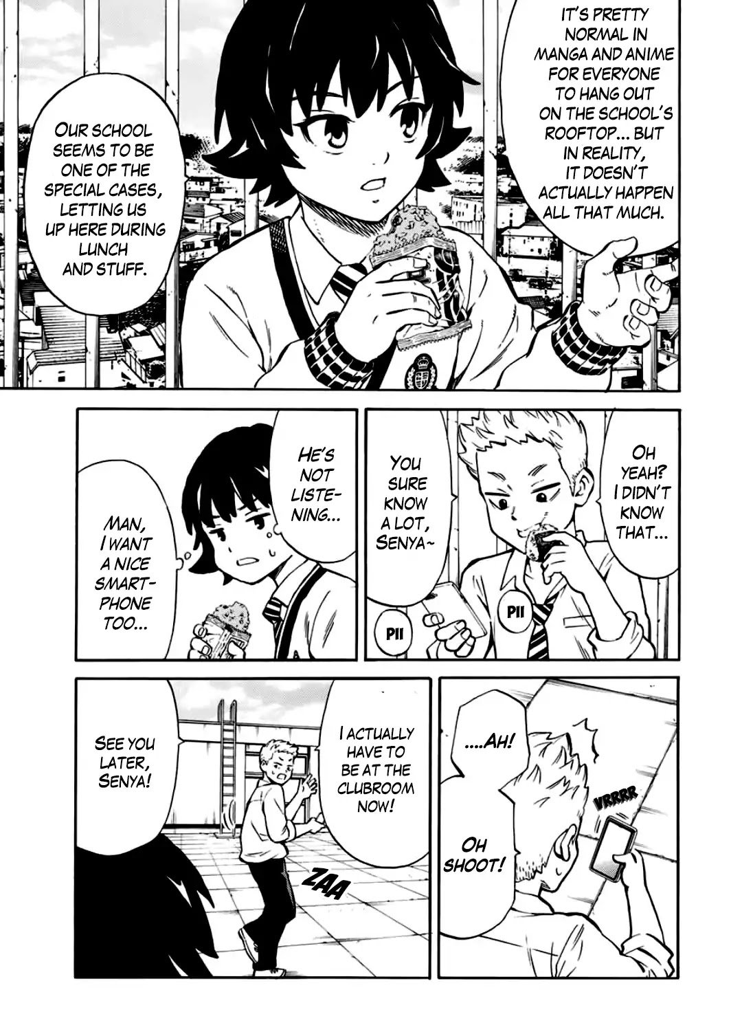Tenkuu Shinpan Arrive Chapter 1 page 4 - Chapter 1: An existence that can tell me about this world