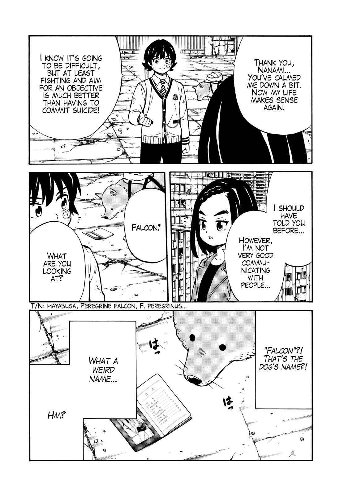 Tenkuu Shinpan Arrive Chapter 10 page 10 - Chapter 10: What are you looking at?