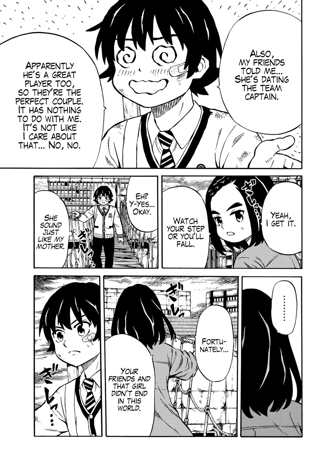 Tenkuu Shinpan Arrive Chapter 10 page 13 - Chapter 10: What are you looking at?
