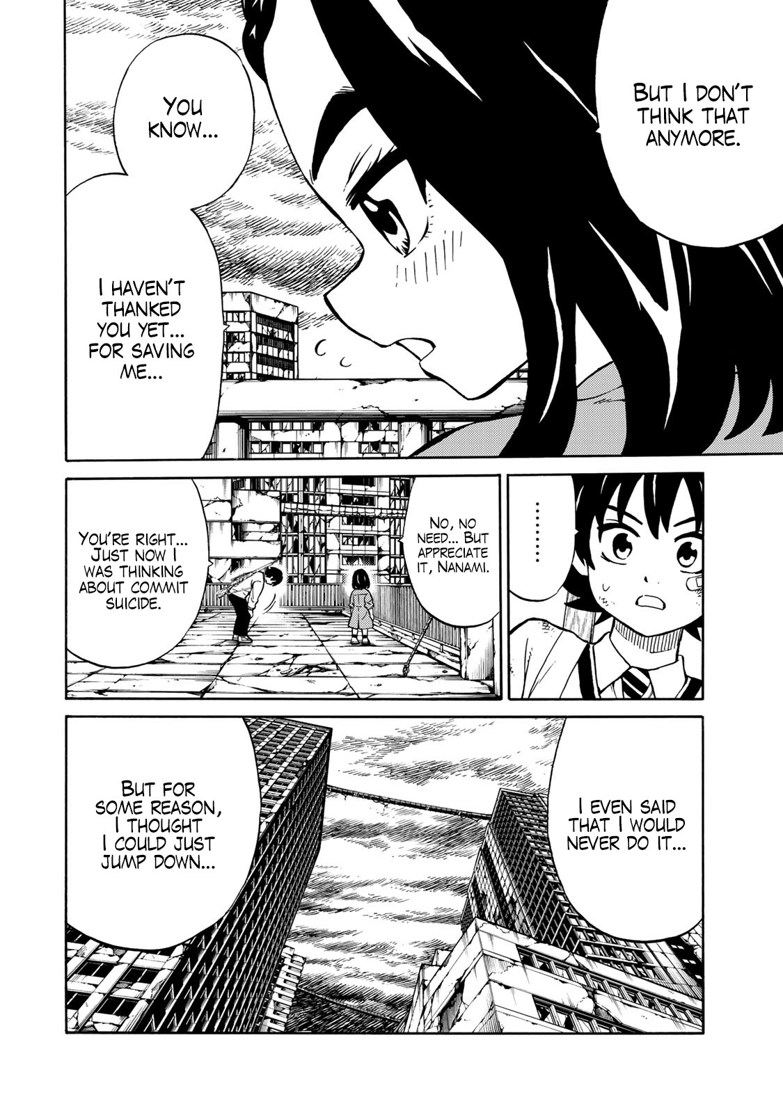 Tenkuu Shinpan Arrive Chapter 10 page 6 - Chapter 10: What are you looking at?