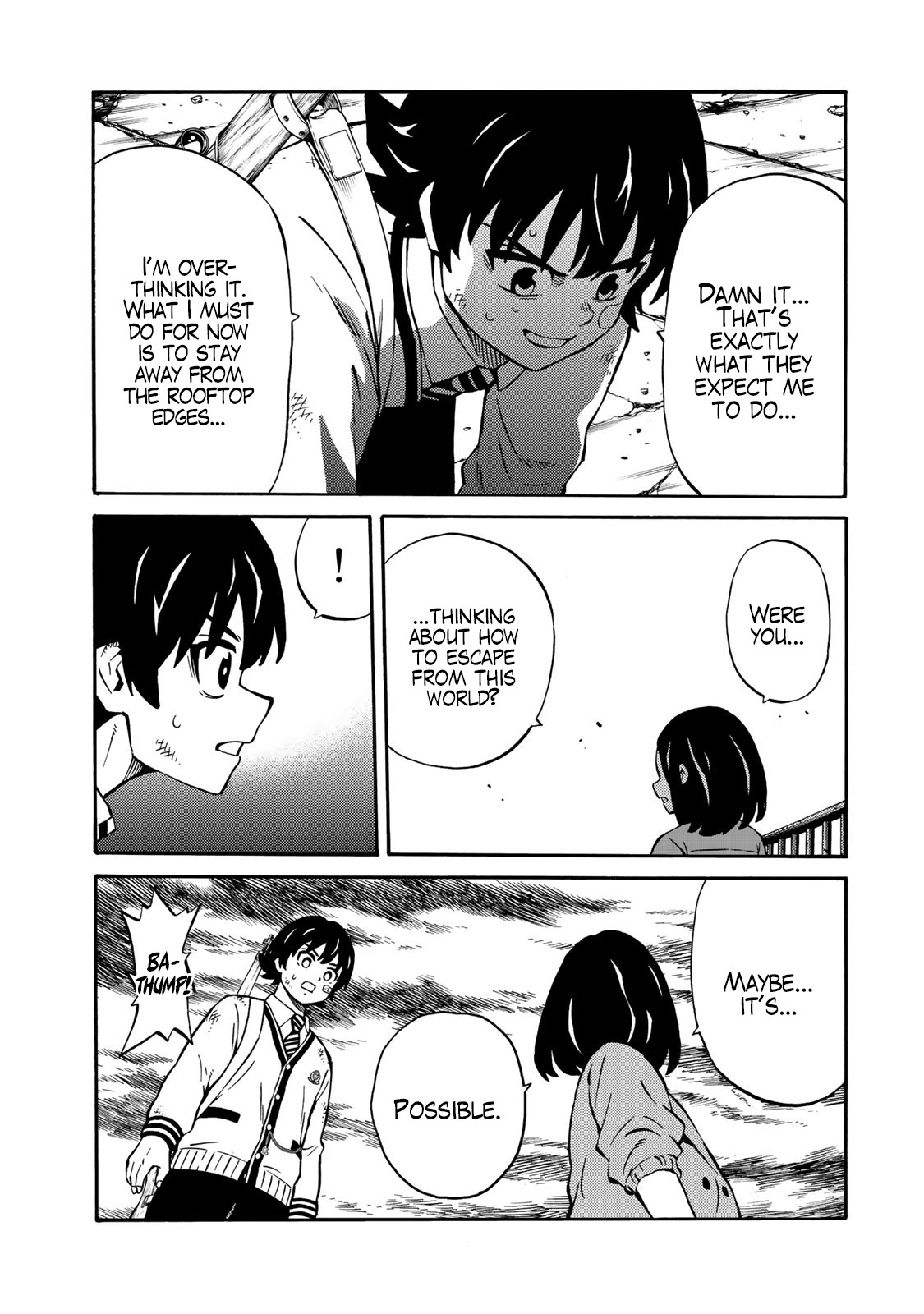 Tenkuu Shinpan Arrive Chapter 10 page 7 - Chapter 10: What are you looking at?